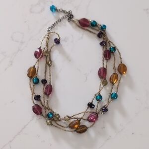 Multicolor Beaded Necklace